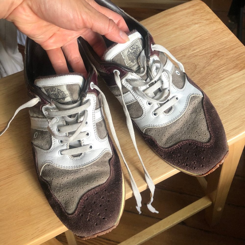 Alberto Fasciani Suede Leather Italian Sneakers